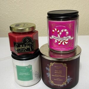 COPY - Christmas Scented Candles. White Barn, Bath And Body Works, Other. All N…